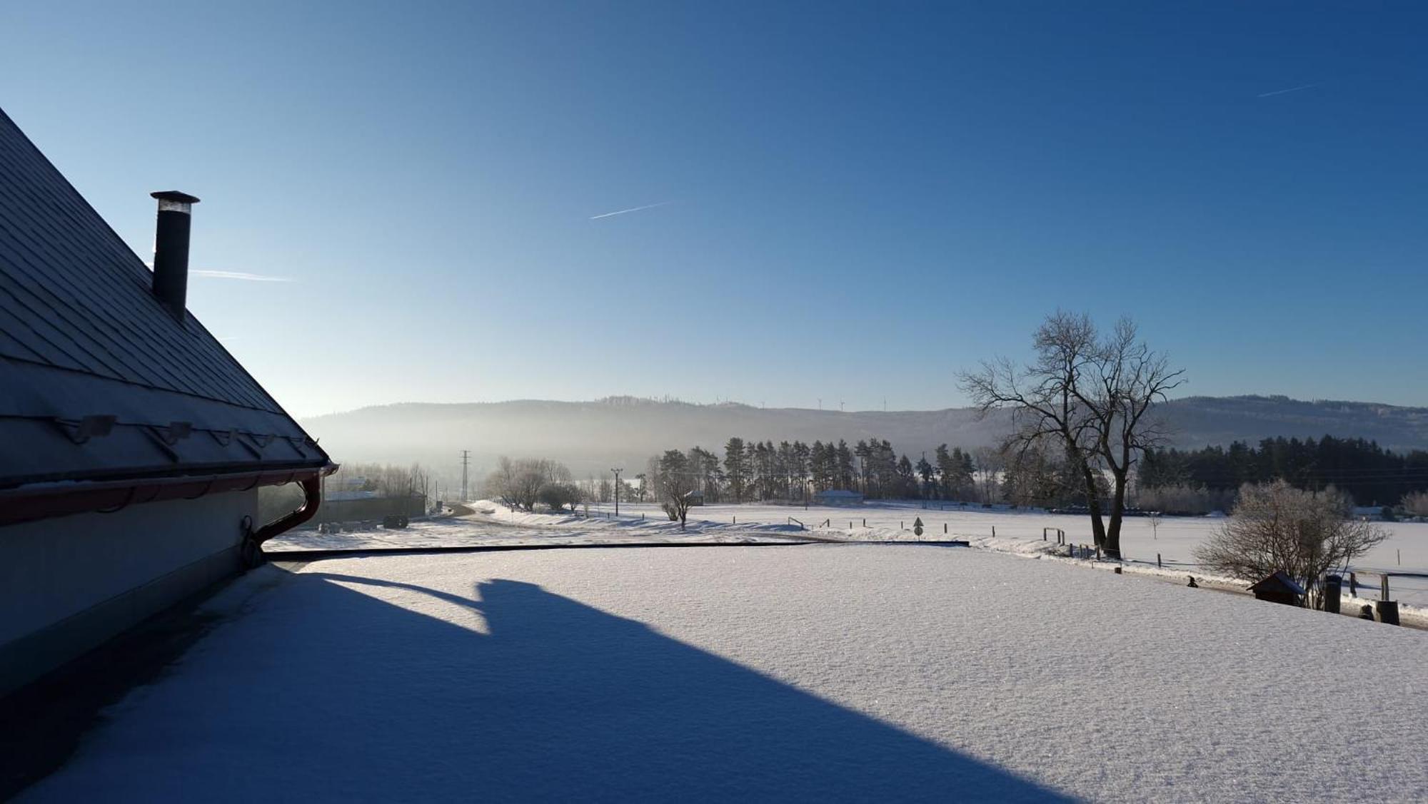 Penzion Slupecna Lipno nad Vltavou Exteriör bild